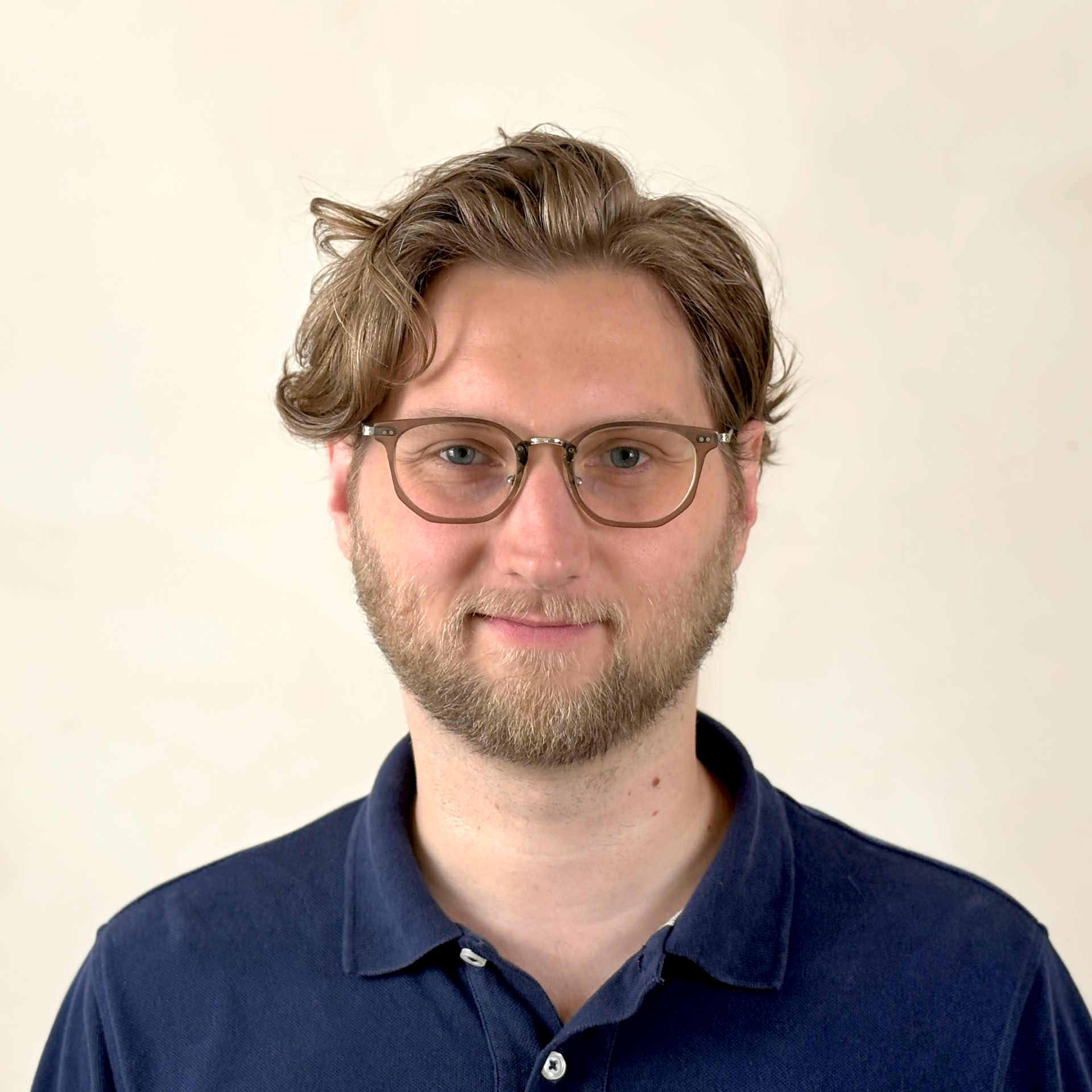 Portret van Marcel, grafisch ontwerper